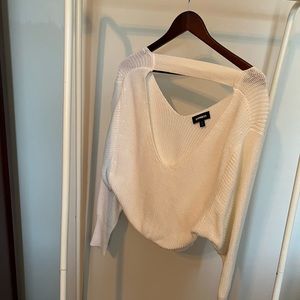 White Express Sweater